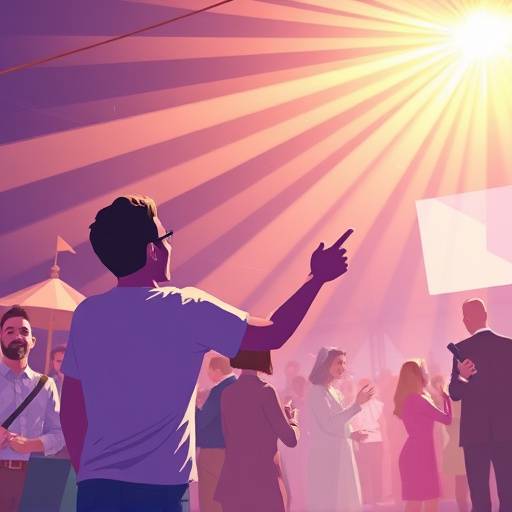 Ilustración de cobertura de eventos