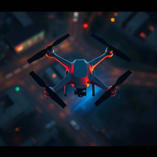 Ilustración de video aéreo con drones